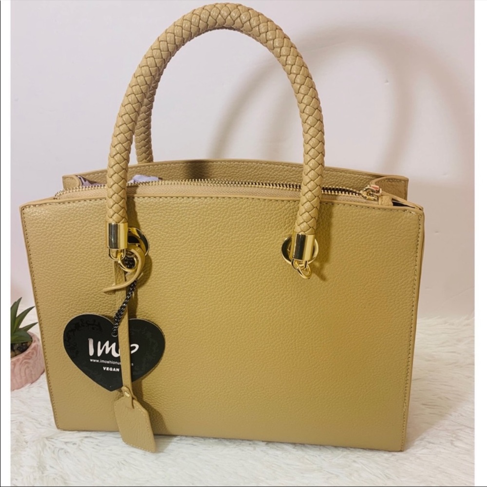 Vegan Rope Handle Handbag
